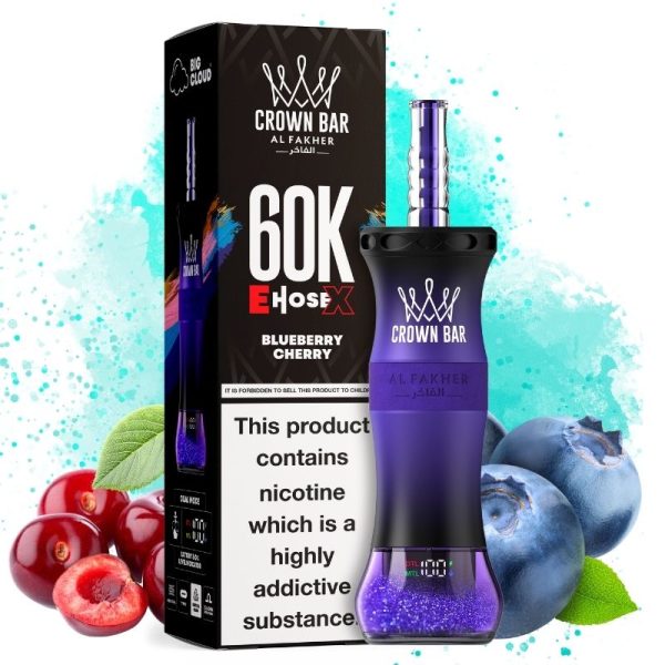 Al Fakher 60000 E-hose X Blueberry Cherry - Al Fakher Spain