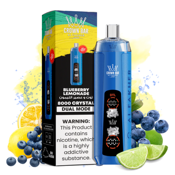 Al Fakher 8000 Blueberry Lemonade Flavor - Al Fakher Spain